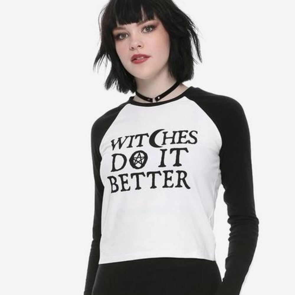 BlackCraft Witches Do It Better Girls Raglan